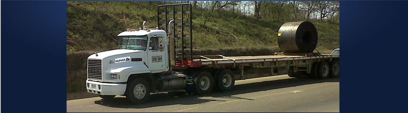 Transporte terrestre de carga.